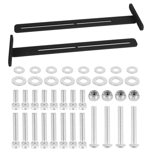 Image of Ehwisbe Adjustable Steel Roof Soundbar Mounting Bracket for SE18, SE26, SEB26, SEDS32 Soundbars Universal T-Shaped Bracket for Golf Carts
