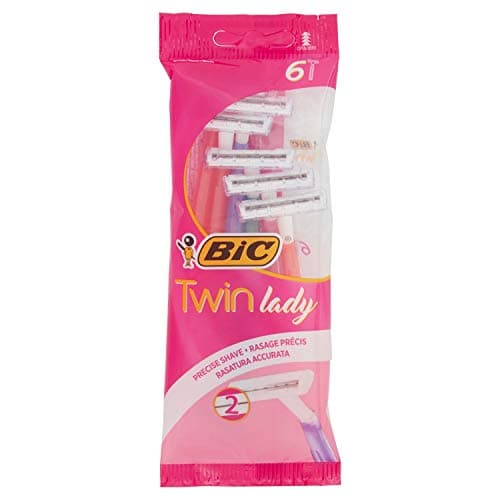 Image of BIC TWIN LADY SATIN 6 PIECES USA AND JET