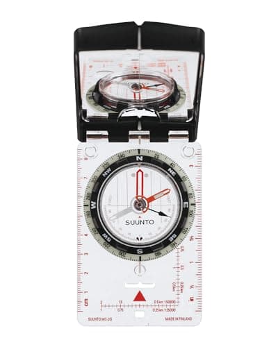 Image of SUUNTO MC-2 G Mirror Compass, Global Orientation Adventure/Hiking Compass, Magnifying Lens, Adjustable Declination & Luminous Markings