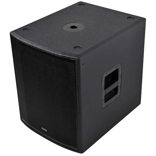 Image of Citronic | CUBA High Power 15" Passive Subwoofer Cabinet 1600W Max Output | Professional PA Speaker for DJs, Live Events & Stage & Permanent Install | Durable MDF with Polyurea Coating & Steel Grille