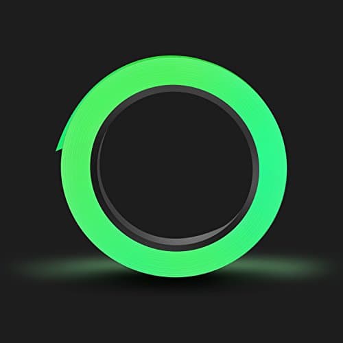 Image of Fluorescent Tape, 10m × 15mm Waterproof Luminous Tape,Glow in the Dark Self-adhesive Tape Warning Tape Stage Supplies