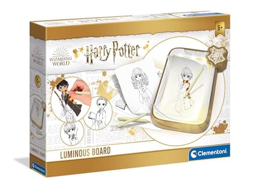 Image of Clementoni- Luminous Harry Potter Drawing Board: Trace & Create Magical Pictures! (7+ Years)