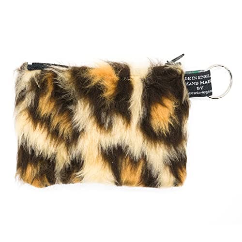 Image of Fluffy Leopard Coin Purse
