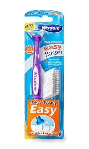 Image of Wisdom Easy Floss Daily Flosser - Random Colour