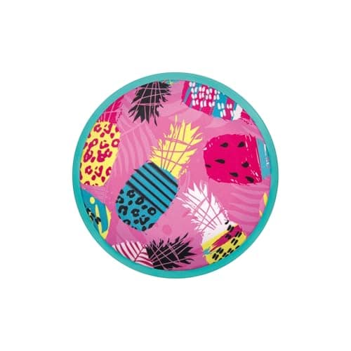 Image of Waboba Flobo - Water Frisbee/Flying Disc - Flies straight and far when you are at the beach - Party Pineapples -18 x 1.5 cm