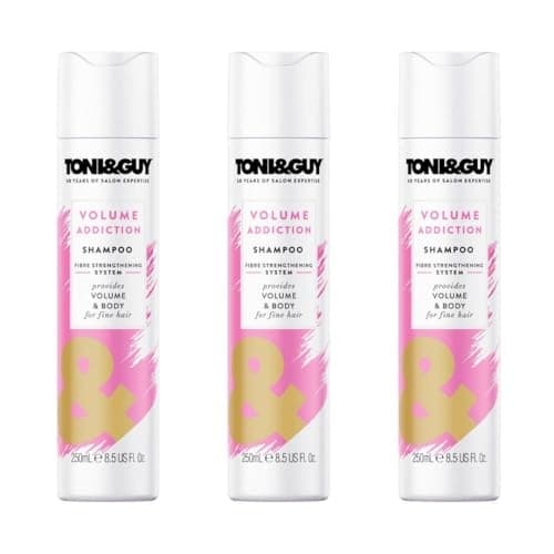 Image of Volume Addiction Shampoo for Fine Hair, Fibre Strengthening System, 250ml, Pack of 3