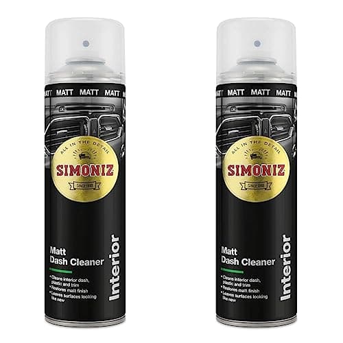 Image of SIMONIZ Matt Dash Cleaner, Fresh, 500ml (Pack of 2)