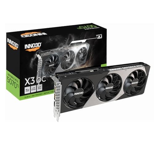Image of Inno3D GeForce RTX 5070 Ti X3 OC NVIDIA 16 GB GDDR7