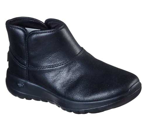 Image of Skechers Women's On-the-go Joy Ankle boots, Black Black Textile Bbk, 6 UK