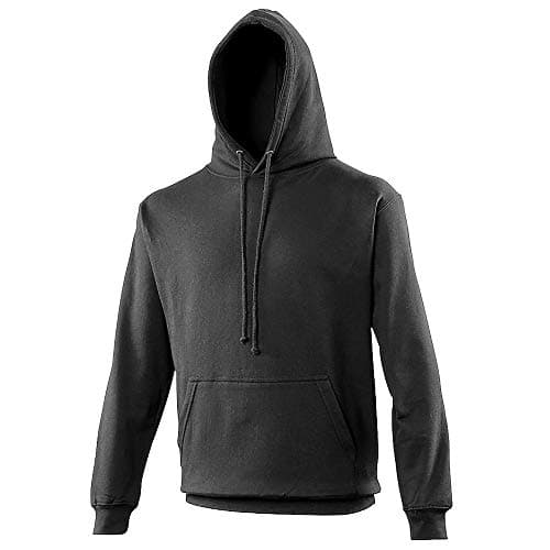 Image of Awdis Unisex College Hooded Sweatshirt / Hoodie (L) (Jet Black)