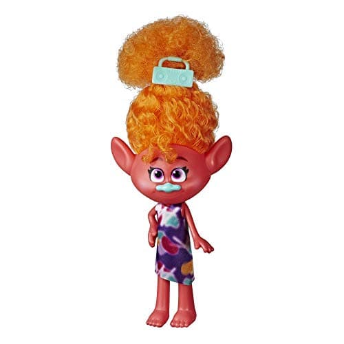 Image of DreamWorks Trolls Stylin' DJ Suki Fashion Doll with Removable Dress and Hair Accessory, Inspired by Trolls World Tour, Girls 4 Years and Up