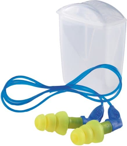 Image of 3M UF01014 ear plugs E-A-R Ultrafit X with cord, SNR 35 dB, 50 pairs