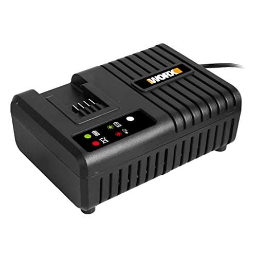 Image of WORX WA3867 20V Ultra Fast High Capacity Battery Charger, Quick Charging for WORX 20V/40V Li-Ion Batteries, Compatible with PowerShare Tools