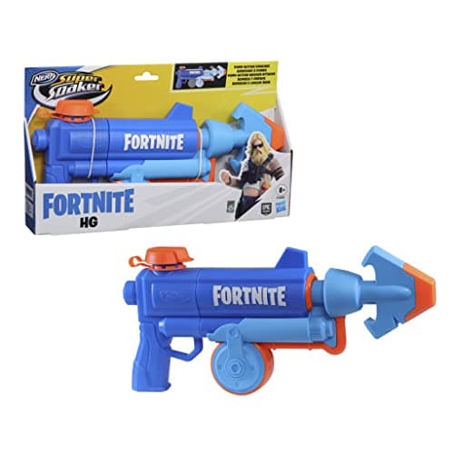 Image of Nerf Super Soaker Fortnite HG Water Blaster, Pump-Action Soakage, Outdoor Summer Games For Teens, Adults