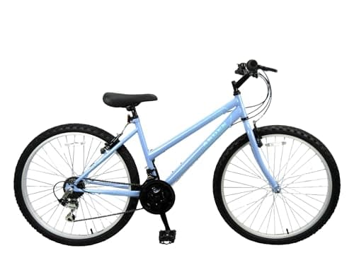 Image of Arden Velvet 21 Speed Girls Kids Mountain Bike 24" Wheel 13" Frame Blue Age 8+
