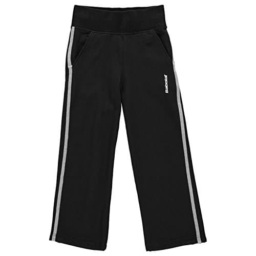 Image of Babolat Pro Player Girls Racquet Sports Joggers Junior Tennis Badminton Squash Training Joggers Jog Pants Tracksuit Bottoms Clothing (9-10 Years, Black)