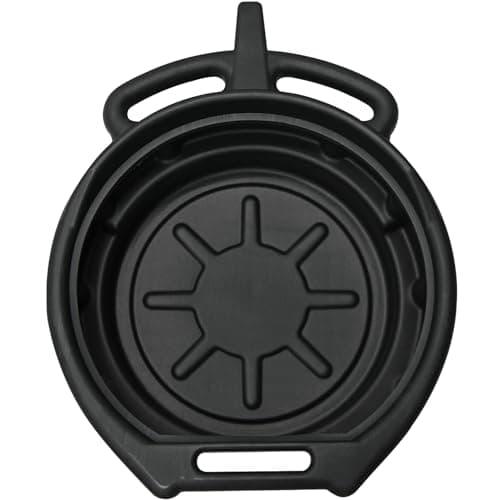 Image of Sobinu | Vehicles Oil Drain 8 Litre Pan | Gearbox Fuel Drain Pan | Large Capacity | Bucket For Car, Motorbike Etc | Oil Coolant Gearbox Fuel Drain Tray | Multifunctional Essential