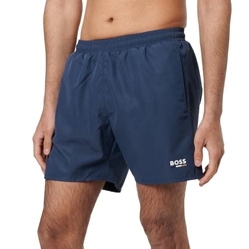 Image of BOSS Men's Swim Shorts, Navy 415, XL