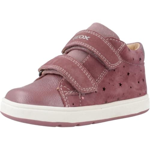 Image of Geox Baby Girls B Biglia C Sneaker, Blue, 3 UK Child