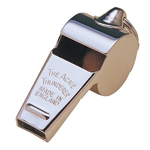 Image of Acme Thunderer Metal Whistle Sml 60.5