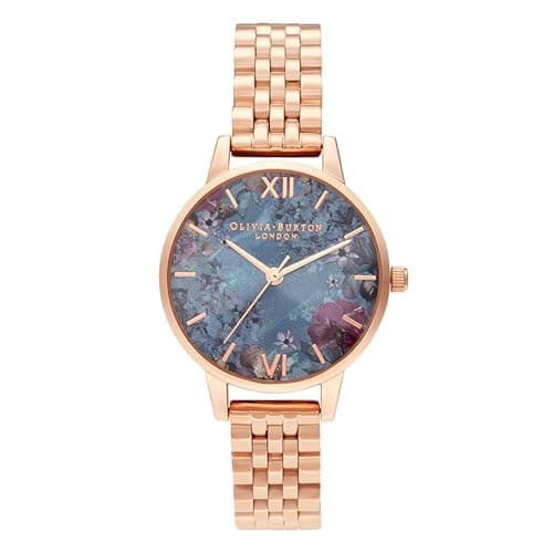 Image of Olivia Burton Analogue Quartz Watch for Women Under The SEA Collection with Rose Gold Colored Stainless Steel Bracelet - OB16US25