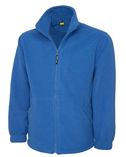 Image of Ladies Full Zip Classic Fleece Jackets Sizes 8 to 30 by MIG - Suitable for Work & Leisure (16 to 18 / L - Large, Royal Blue)