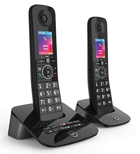 Image of BT Premium Cordless Landline House Phone, Home Phone, 100 Percent Nuisance Call Blocker, Call Block Button, Answer Machine, Twin Handset Pack