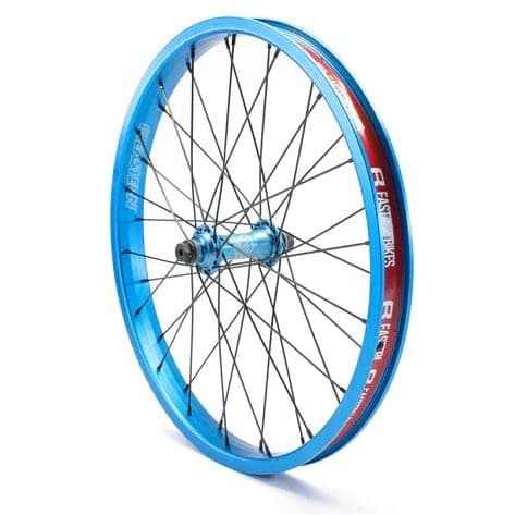 Image of Eastern Bikes Buzzip Front 20-inch BMX Wheel 3/8" Axle, 36H, 9T (Blue)