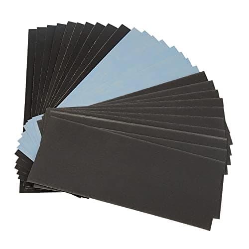 Image of 1200 To 5000 Assorted Grit Sandpaper, 23 x 9 cm,30 Pieces Wet and Dry Assorted Sanding Sheets for Automotive Sanding Wood Furniture Finishing