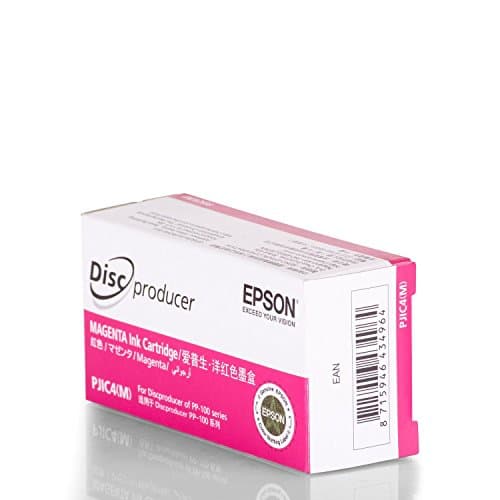 Image of Epson C13S020450 - Disc Producer Magenta Ink - PJIC4 MAGENTA Ink Cartridge for Discproducers - Up to 1000 Discs