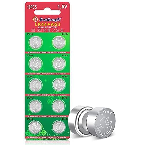 Image of LR44 AG13 357 303 SR44 Battery 1.5V Button Coin Cell Batteries 10 packs 【3-Year Warranty】