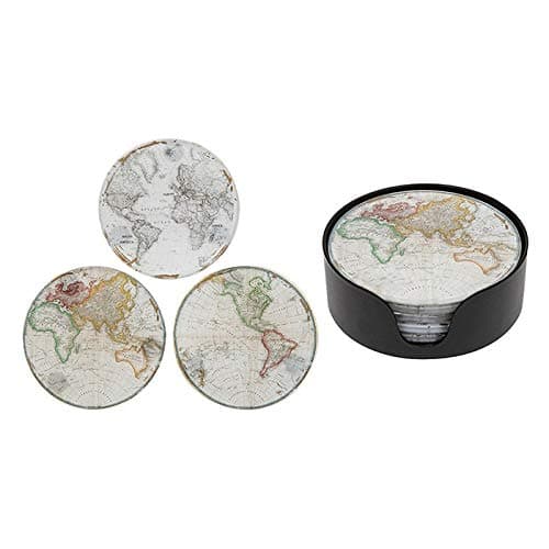 Image of Shudehill Giftware World Map Coaster Set of 6