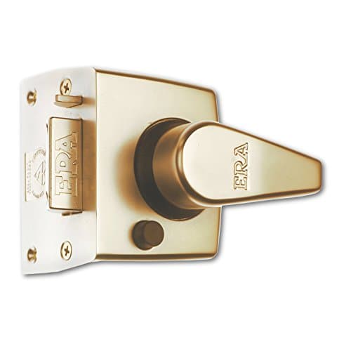Image of ERA 1530 BS8621:2004 Auto Deadlocking Escape Nightlatch 1530-31 - 40mm Polished Brass/Polished Brass