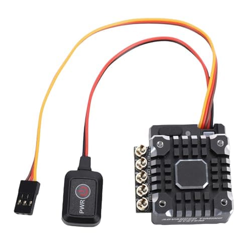 Image of XUXHOU Brushless ESC, Sensorless Speed Controller with 160A Continuous Current, Durable Cooling Fan for 1/10 RC Cars