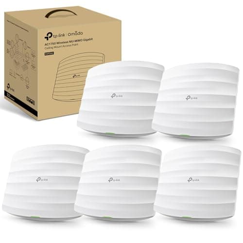 Image of TP-Link EAP245 AC1750 Wireless MU-MIMO Gigabit Ceiling Mount Access Point (5-pack)