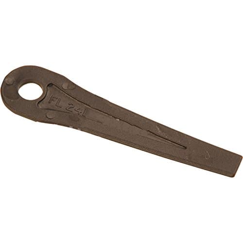 Image of ALM FL241 Plastic Blades Small Hole for Flymo Duo Lawnmowers Pack of 10