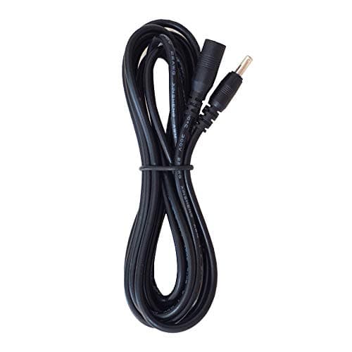 Image of AsanWise DC Power Extension Cable - 5V Male to Female Adapter, 2m/6.6ft - Black, Suitable for DC Power Adapter, CCTV Wireless IP Camera