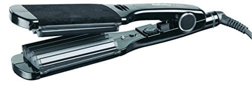 Image of Babyliss Pro Black Crimpin Iron Ceramic Plates with 25 Heat Settings 2.5-inch