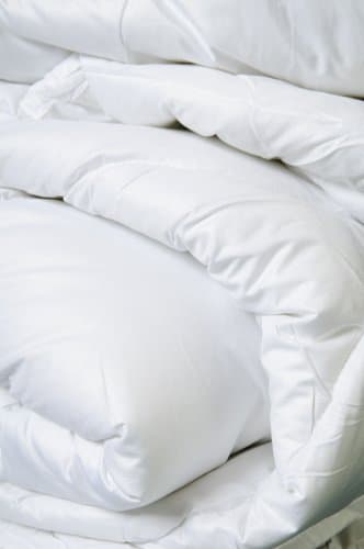 Image of The Sleep Easy Hotel Quality Pure White Microfibre Peached Duvet King 10.5TOG Feels Like Down