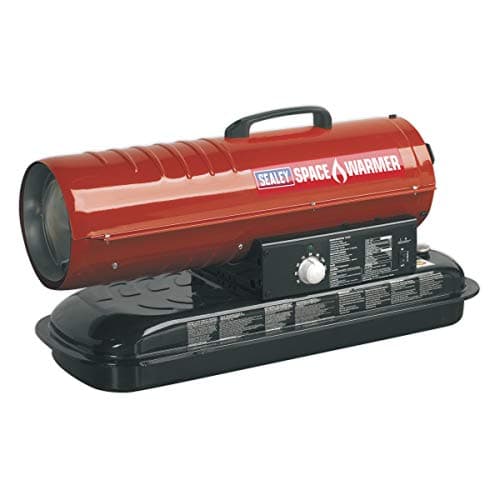 Image of Sealey Space Warmer® Kerosene/Diesel Heater 70,000Btu/hr without Wheels - AB708