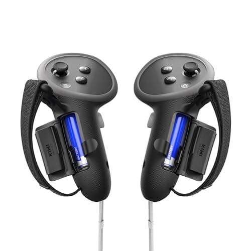 Image of KIWI design Controller Grips Protector Compatible with Oculus/Meta Quest 3/3S Non-Slip Handle Cover with Battery Opening Accessories Made for Meta