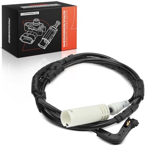 Image of Frankberg 1x Brake Pad Wear Sensor 2-Pin Disc brake Rear Left or Right Compatible with X1 E84 18-28 2.0L 3.0L 2009-2010 Replace# 34356790341