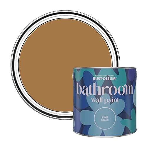 Image of Rust-Oleum Yellow Water-Resistant Bathroom Wall & Ceiling Paint - Dijon 2.5