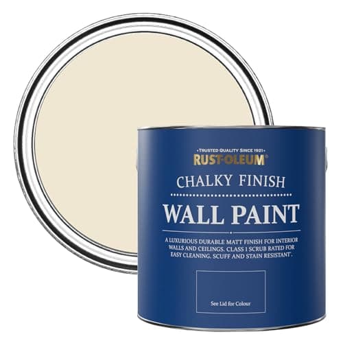 Image of Rust-Oleum White Matt Emulsion Wall Paint - Quarry Lime 2.5L