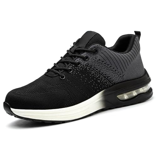 Image of Generisch Fashion Sneakers Lace Up Mesh Couples Casual Comfortable Breathable Running Shoes for Men Women, gray, 12 UK