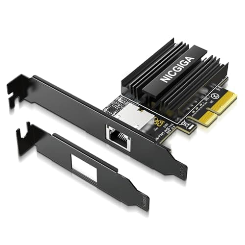 Image of 10G Base-T PCI-e Network Card, Marvell AQC113 Controller, NICGIGA 10Gb Ethernet Adapter Support WOL, 10Gbe RJ45 Port NIC Card, Windows10/11/Windows Server/Linux