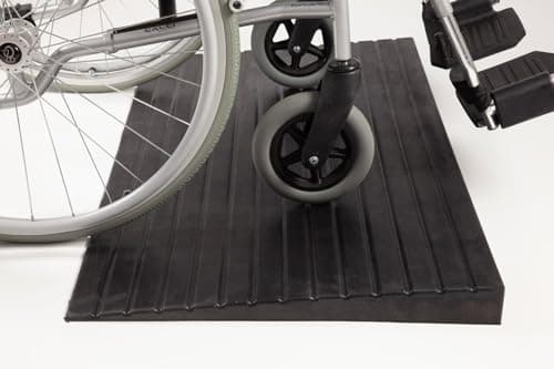 Image of The Ramp People Rubber Threshold Ramps 4mm - 100mm (56mm/2.20") Wheelchair Access Ramp