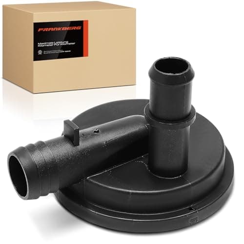 Image of Frankberg Crankcase Oil Breather Crankcase Breather Valve Diesel Compatible with T.o.u.a.r.e.g 7L6 7L7 7LA Transporter V Bus 7EB 7EJ 7HB 7HJ Replace# 070129101A