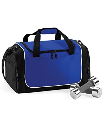 Image of Quadra Teamwear Locker Bag, Royal/Black/White