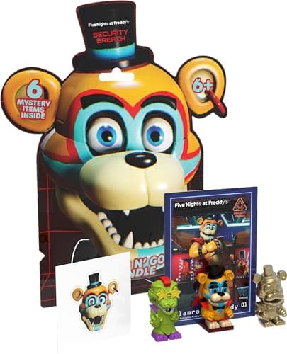 Image of Five Nights at Freddy's Security Breach Grab N' Go Mystery Bundle